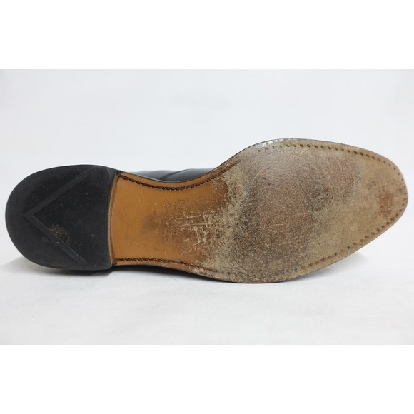 ALLEN EDMONDS Men Dress Shoes Carlyle Black Size 13 B Narrow Plain-Toe USA  8830